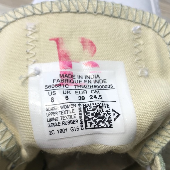 Converse AdVulk Ctas OX Perf Canvas Olive W AUTHEN - Picture 7 of 7